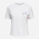 Футболка хлопковая женская ONLY 15346663 XL Bright White/Sunset (5715871557496) - изображение 6