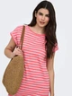 Платье-футболка короткое летнее женское ONLY 15371938 XL Sugar Coral (5715871526010) - изображение 4