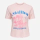 Футболка хлопковая женская ONLY 15346663 XS Pale Lilac/Malibu (5715871557403) - изображение 6