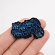 Значок-пин BROCHE брошь бижутерия Животные Еноты Хвостатая Компания синий BRGV115480 - изображение 2
