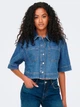 Джинсовая куртка женская ONLY 15248584 M Medium Blue (5715207336726) - изображение 1