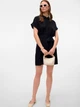 Платье-рубашка короткое летнее женское Vero Moda 10302043 XS Black (5715518303189) - изображение 4