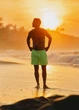 Шорты для плавания мужские Diverse SWIM DIP 253 XL Лимонный (5905384134097) - изображение 1