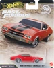 Model samochodu Mattel Hot Wheels Premium Fast & Furious 1970 Chevrolet Chevelle SS Ciemno-szary JHW73 (194735337064) - obraz 3
