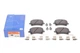 Комплект гальмівних колодок ATE 13046027492 Volkswagen EOS, Caddy, Passat, Tiguan, Sharan, Golf, CC, Touran; Skoda Superb, Octavia; Audi A3, Q3, A6, A4; Seat Leon 19374039, 19374052, 3AA698451A - изображение 2