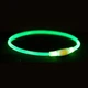 Нашийник для собак Trixie Flash Light Ring зелений LED USB S-M 40 см (MLZ12010) - зображення 2