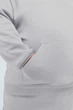 Худи оверсайз мужской Plus Size Grey 6XL - изображение 4
