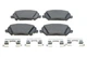 Комплект гальмівних колодок BOSCH 0 986 424 862 KIA Ceed; Hyundai I30 58101G4A00, 58101G4A10 - изображение 1
