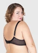 Бюстгальтер Acousma чорний з нюдом 90D (артикул 6585) - зображення 3
