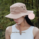 Шляпа для рыбалки и походов Pelliot Outdoor Sun Protection для мужчин и женщин, весна-лето, 164234429, новая, черная. - изображение 5
