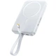 Power Bank Baseus 10000mAh EnerFill FM11 30W с БЗУ with cable (E00289) Moon White - изображение 1