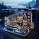 3D Пазл дерев'яний Robotime Rokr Мармуровий космодром (LGC01) - зображення 12