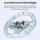Ігровий руль PXN V9 Gen2 з педалями і перемекачем передач 270°/900° для PS4/ PS5/PS3/PC/Xbox Series / Nintendo Switch - зображення 10