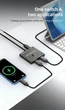 Переключатель KVM Type-C 3.1 Thunderbolt 3 AB201 2 входа 1 выход, поддержка 8K 60Hz USB-C - зображення 4