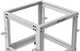 Stojak serwerowy Lanberg Open Rack 19" 9U 600x600-1100 Grey (OR01-6109-S) - obraz 2