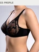 Бюстгальтер Acousma U6145DH чёрный 80D - изображение 2