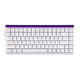 Ігрова магнітна клавіатура AULA HERO 84 HE / 8K / Hall Effect / Rapid Trigger / White-Contour / Білий з прозорим - зображення 1
