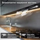 Кухонная вытяжка с управлением жестами PERFELLI VIOLA 5QWRB NERO SILENZIO, черная полновстраиваемая вытяжка на кухню, 1300 куб.м - изображение 3