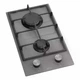 Газовая варочная поверхность Domino PERFELLI PERLA G32C GRIGIO, серая стеклянная рабочая поверхность на кухню на 2 конфорки - изображение 1