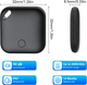 Bluetooth трекер CASCHO Air Tracker Tag 4 шт для Apple Find My, поиск ключей и багажа, IP67, iOS - изображение 7