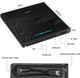 Внешний DVD/CD привод NOLYTH 5-в-1 USB 3.0 Type-C — Портативный дисковод для MacBook и Windows с SD/TF и Аудиовыходом - изображение 8