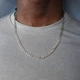 Цепочка на шею, Silver Cuban, 5 мм, нержавеющая сталь - изображение 4