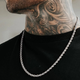 Цепочка на шею, Silver Spiral, нержавеющая сталь, 60 см, 6 мм - изображение 2