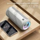 Портативна Bluetooth-колонка Ortizan X10, водонепроникна, IPX7, з підсвічуванням, до 30 годин автономної роботи, 3 стереозвукові ефекти Hi-Fi Bass, мікрофон Handsfree з Aux, TF (сірий) - зображення 5