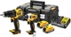 Набір безщіткових інструментів DeWalt 18V POWERSTACK DCD709 + DCF809 з 2 акумуляторами 1.7 Аг (DCK2062E2T-QW) - зображення 1