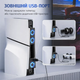Вентилятор охлаждения TOPWOLF для PS5 Slim P5S033 с RGB подсветкой - задний кулер для PlayStation 5 Slim, USB - изображение 10