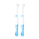 Зубные щетки Brush-Baby First Brush от 0 до 18 месяцев (голубые), 2 шт - изображение 2