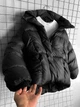 Жіноча куртка зимова чорна базова L-XL (369683) - зображення 5