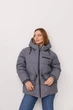 Женская Куртка Зимняя Kim Графит Однотонная Xs-m (369512) - изображение 2
