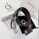 Ремень Мужской Кожаный Черный Кельвин Кляйн Поясной Двусторонний Calvin Klein - (365344) - изображение 4