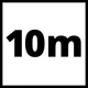 Шланг високого тиску Einhell 6 мм 10 м 4138100 (4006825410082) - зображення 4