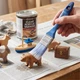 Кисть флейцевая Polax 2" тип "Acrylic" профессиональная, искусственный ворс, пластиковая ручка (03-009) - изображение 7