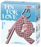 Коллекционный брелок-сюрприз Pop Mart THE MONSTERS Серия Pin for Love Letter N-Z (6931571095970) - изображение 1