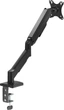 Настольный крепеж для монитора Gembird с USB-портами 17-32" Black (MA-DA1U-01) - изображение 1