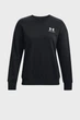 Жіночий чорний світшот Essential Fleece Crew-BLK Under Armour XXL 1373032-001 - изображение 5