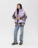 Жіноча безрукавка фіолетова однотонна тепла жилет капюшон L-XL (369544) - зображення 3