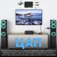 Конвертер звукового сигнала из цифрового в аналоговый Digital Lion​​​​ DAC03, ЦАП: Toslink + Коаксиал на RCA + 3.5 мм - изображение 5
