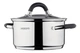 Каструля Ardesto Gemini Salerno зі скляною кришкою нержавіюча сталь 0,8 л 12 см AR1908CS (00107455) - изображение 2