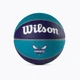 М'яч баскетбольний Wilson NBA TEAM Tribute CHAR HORNETS 7 Синій (WTB1300XBCHA 7) - изображение 2
