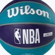 М'яч баскетбольний Wilson NBA TEAM Tribute CHAR HORNETS 7 Синій (WTB1300XBCHA 7) - изображение 4