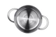 Каструля Ardesto Black Mars зі скляною кришкою нержавіюча сталь 1,8л 16см AR0718S чорна (00107427) - изображение 4