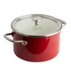 Каструля KitchenAid Steel Core з кришкою 6 л 24 см CC003270-001 червоний (00128435) - зображення 1