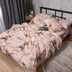 Комплект постельного белья Moon&Star King Size 220x240 см наволочки 4 х 50х70 см French Mood Бязь Gold Люкс (MS-820010853) - изображение 4