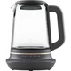 Електрочайник Electrolux 1.7л, Strix, скло, заварник, підтримка температури, чорний (00109423) - изображение 1