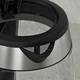 Електрочайник Electrolux 1.7л, Strix, скло, сріблясто-чорний (00109421) - зображення 3