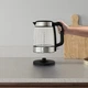Електрочайник Electrolux 1.7л, Strix, скло, сріблясто-чорний (00109421) - зображення 6